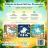 Rückseite von Meine bunte Ausmalwelt – Dinosaurier