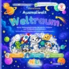 Malbuch Weltraum für Kinder – Meine bunte Ausmalwelt von Nico & Lilly