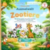 Malbuch Zootiere für Kinder – Meine bunte Ausmalwelt von Nico & Lilly