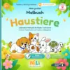 Malbuch Haustiere für Kinder – Mein großes Malbuch von Nico & Lilly