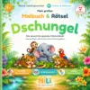 Malbuch Dschungel für Kinder – Mein großes Malbuch & Rätsel von Nico & Lilly