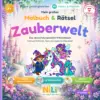 Malbuch Zauberwelt für Kinder – Mein großes Malbuch & Rätsel von Nico & Lilly